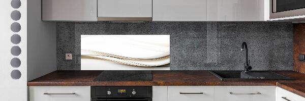 Platte für Küchenrückwand Abstrakte Wellen