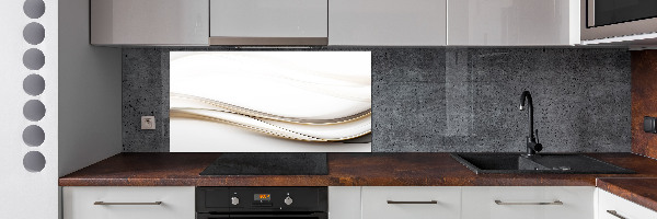 Platte für Küchenrückwand Abstrakte Wellen