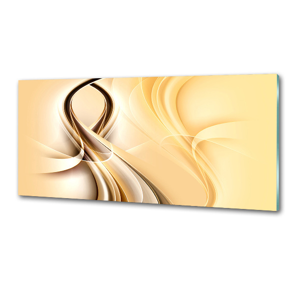 Küchen wandpaneel Abstrakte Wellen