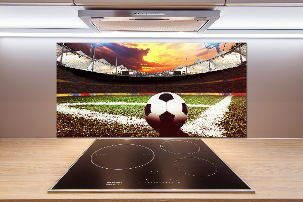Küchen wandpaneel Ball im Stadion