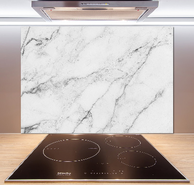 Glasrückwand für die küche Marmor