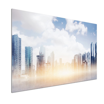 Platte für Küchenrückwand Wolkenkratzer