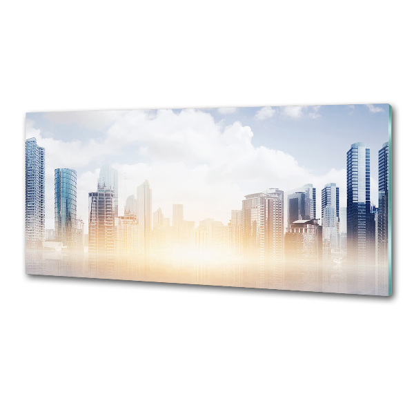 Platte für Küchenrückwand Wolkenkratzer