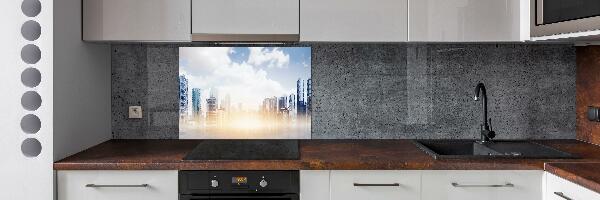 Platte für Küchenrückwand Wolkenkratzer