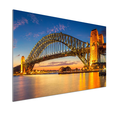 Küchen wandpaneel Skyline von Sydney