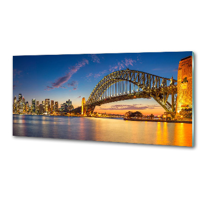 Küchen wandpaneel Skyline von Sydney