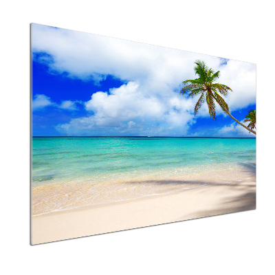 Küchen wandpaneel Karibikstrand