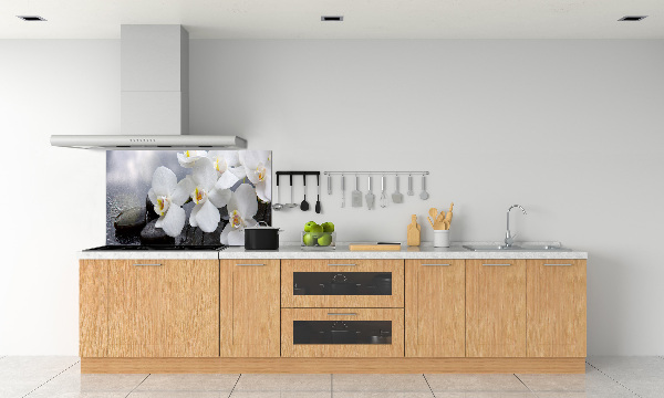 Platte für Küchenrückwand Orchidee