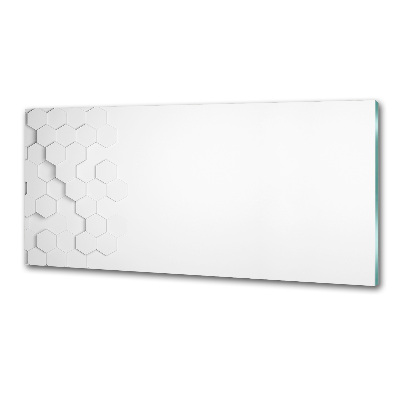 Küchen wandpaneel Sechsecke Hintergrund