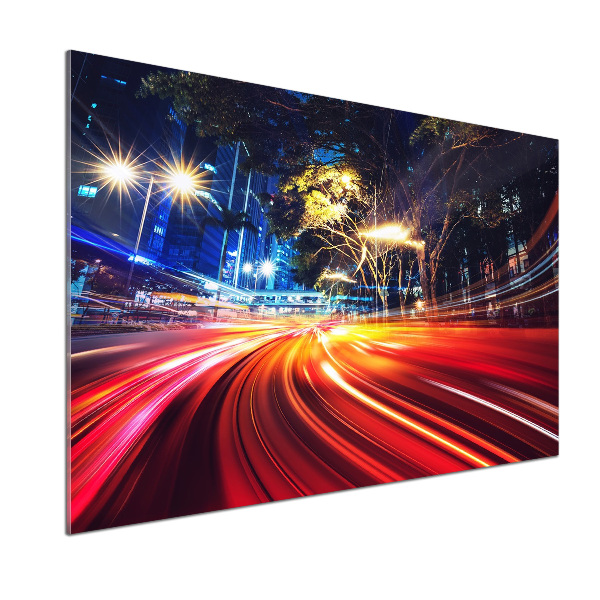 Platte für Küchenrückwand Geschwindigkeit in der Stadt