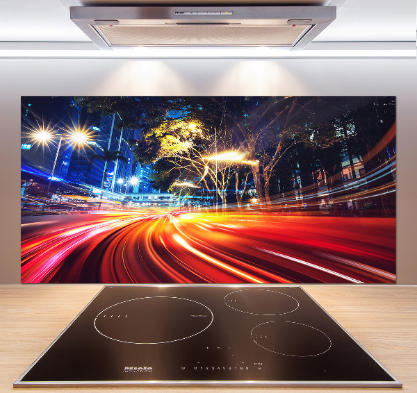 Platte für Küchenrückwand Geschwindigkeit in der Stadt