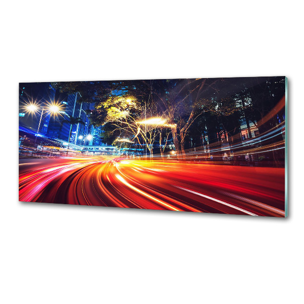 Platte für Küchenrückwand Geschwindigkeit in der Stadt