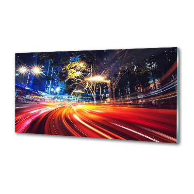 Platte für Küchenrückwand Geschwindigkeit in der Stadt