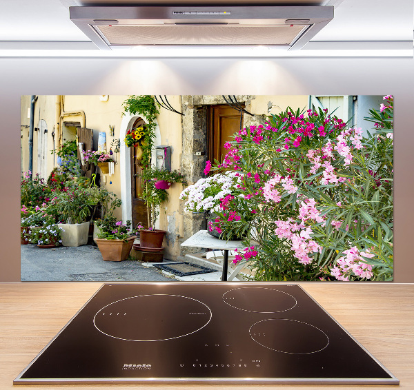 Glasrückwand für die küche Straßen Frankreichs