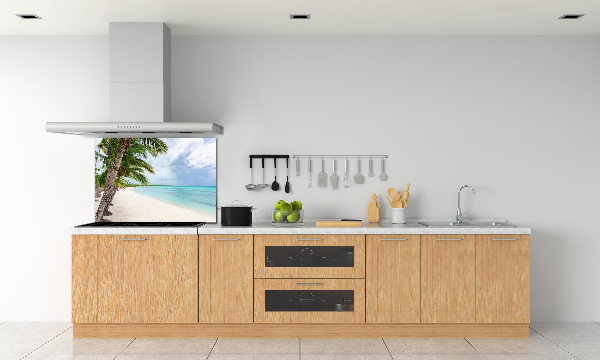 Küchen wandpaneel Tropischer Strand