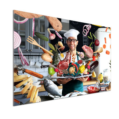 Glasrückwand für die küche Chef-Rezepte