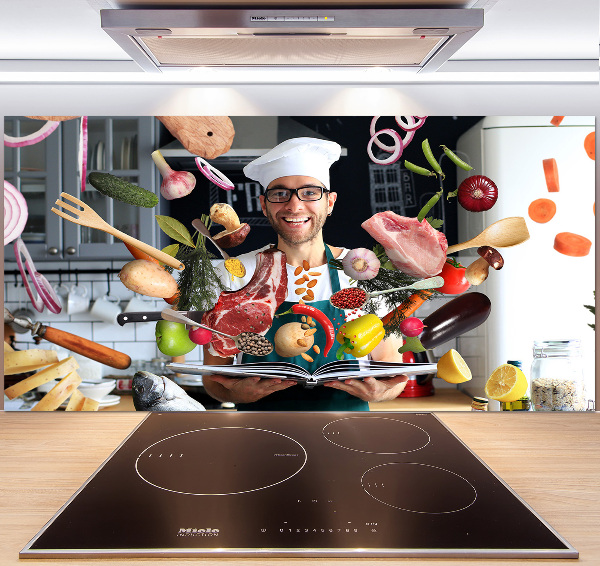 Glasrückwand für die küche Chef-Rezepte
