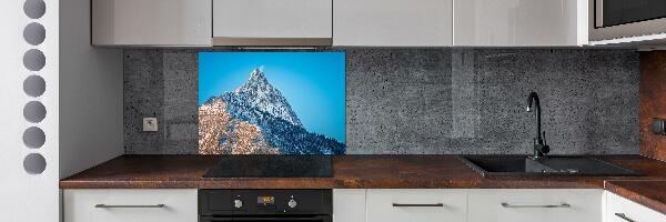 Glasrückwand für die küche Giewont Tatra Gebirge