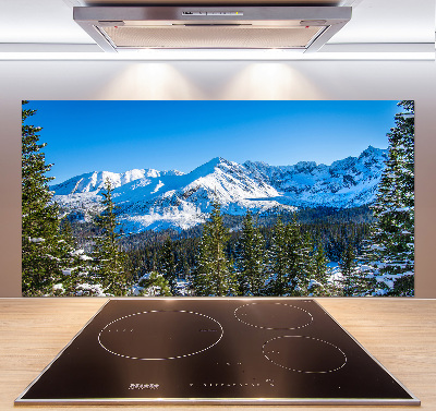 Platte für Küchenrückwand Panorama der Tatra-Berge