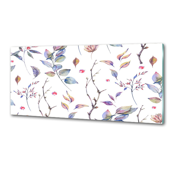 Küchen wandpaneel Blätter