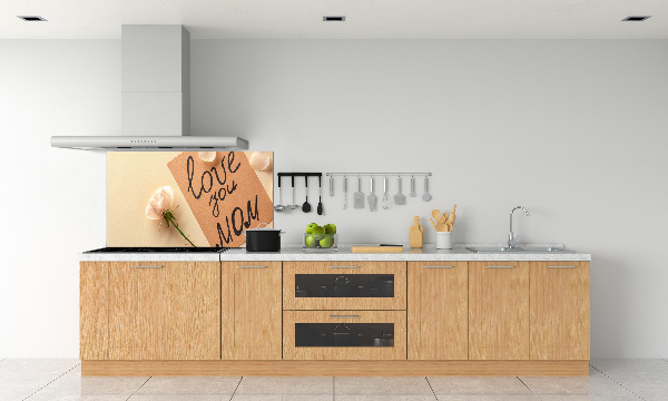 Glasrückwand für die küche Muttertag