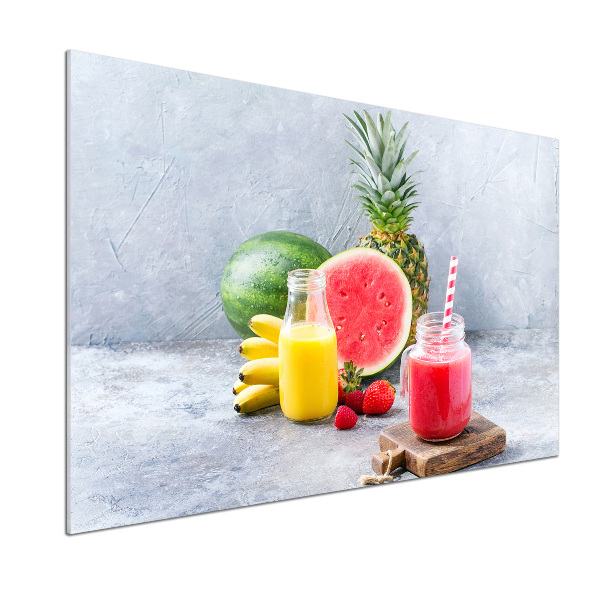 Glasrückwand für die küche Fruchtcocktail