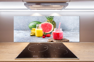 Glasrückwand für die küche Fruchtcocktail