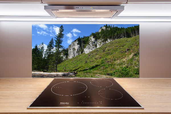 Küchen wandpaneel Felsige Gipfel