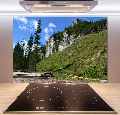 Küchen wandpaneel Felsige Gipfel