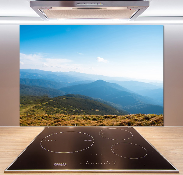 Glasrückwand für die küche Tatra-Nationalpark