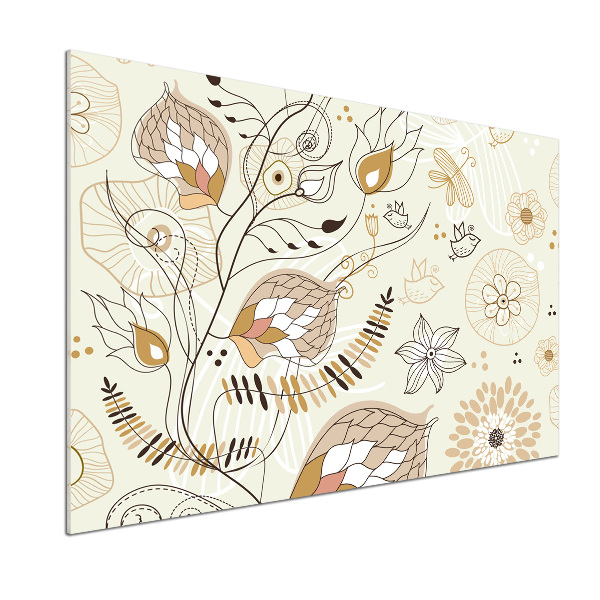 Platte für Küchenrückwand Ornamente