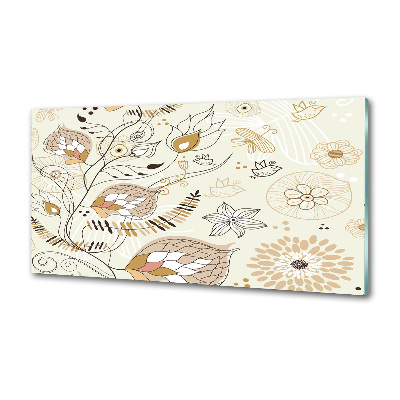 Platte für Küchenrückwand Ornamente