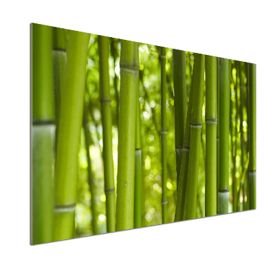 Platte für Küchenrückwand Bambus