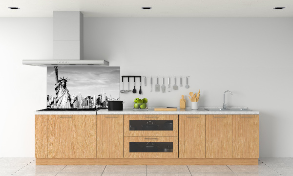 Glasrückwand für die küche Freiheitsstatue