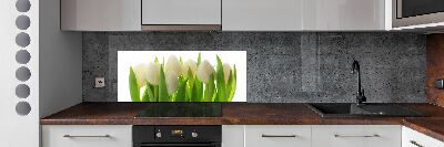Platte für Küchenrückwand Tulpen