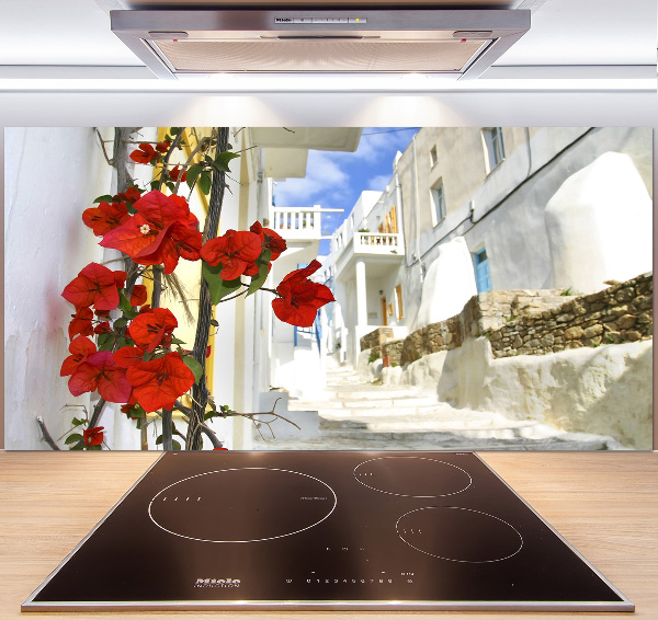 Küchen wandpaneel Mykonos, Griechenland