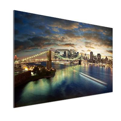 Glasrückwand für die küche Manhattan, New York