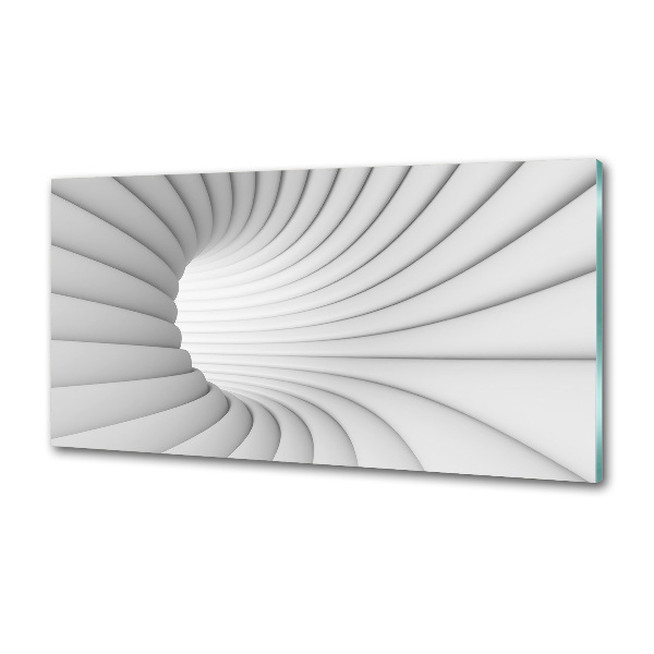 Glasrückwand für die küche Abstrakter Tunnel