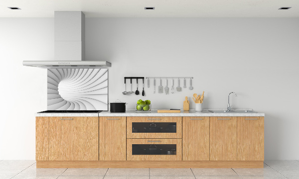 Glasrückwand für die küche Abstrakter Tunnel