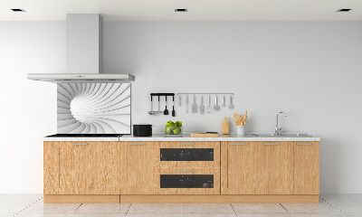 Glasrückwand für die küche Abstrakter Tunnel