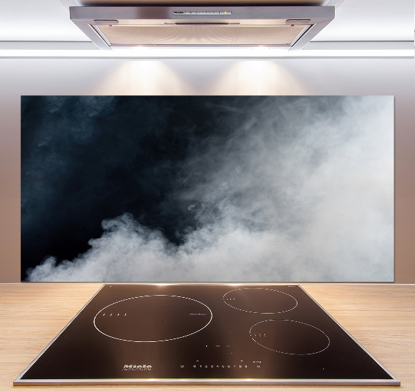 Küchen wandpaneel Weißer Rauch
