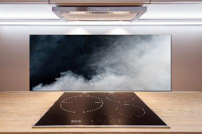 Küchen wandpaneel Weißer Rauch