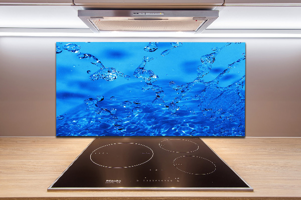 Platte für Küchenrückwand Wassertropfen