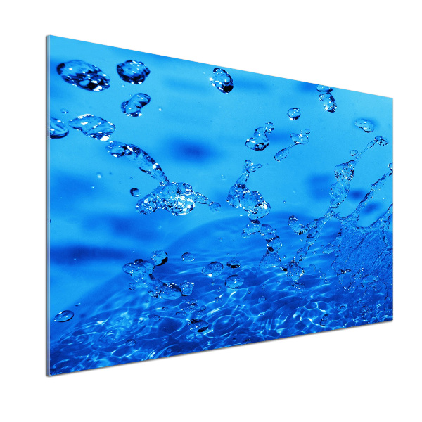 Platte für Küchenrückwand Wassertropfen