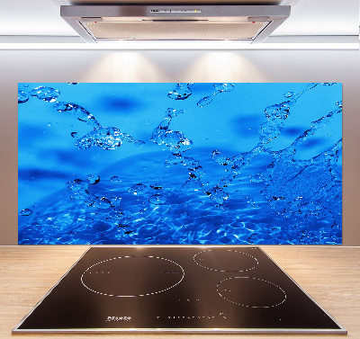 Platte für Küchenrückwand Wassertropfen