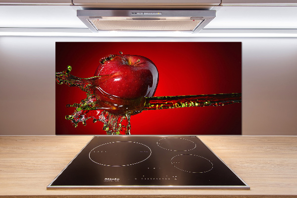 Küchen wandpaneel Apfel und Wasser