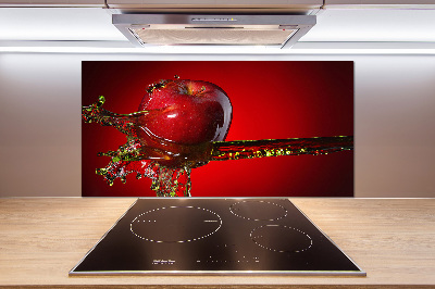 Küchen wandpaneel Apfel und Wasser