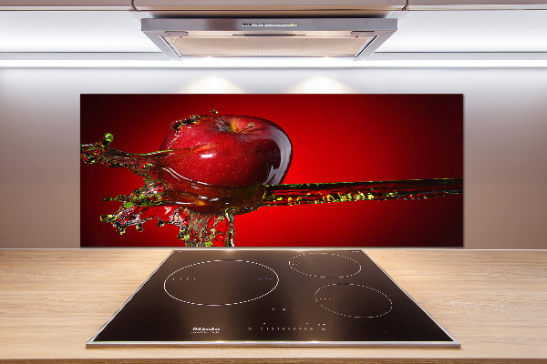 Küchen wandpaneel Apfel und Wasser