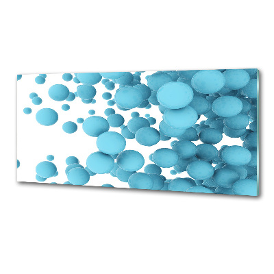 Glasrückwand für die küche Abstrakte Sphären