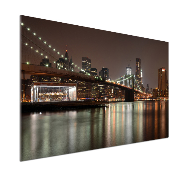 Glasrückwand für die küche Zwischen den Brücken